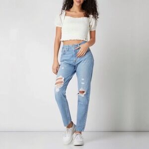 Levi's Light Blue Straight Leg Jeans